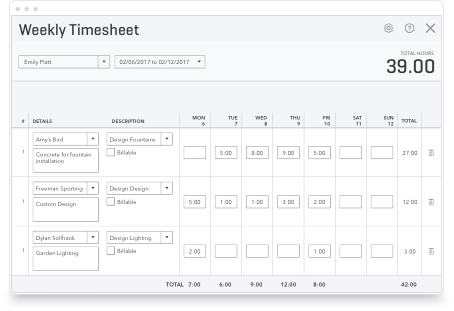 Employee Time Tracking Software | QuickBooks Canada