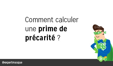 Prime de précarité cdd calcul