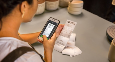 How To Snap Store Receipts W The Quickbooks Self Employed App On Your Mobile Aus