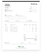 invoice template free excel for mac