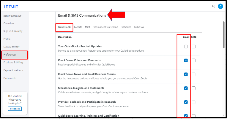 preferences-qb-email uncheck.PNG