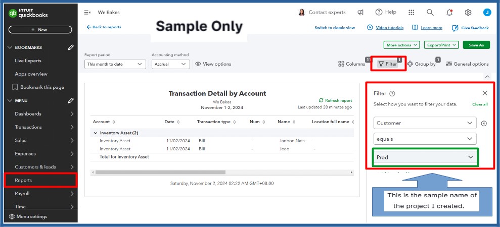 Solved: I need to create an AP Report by customer Job? | QuickBooks ...