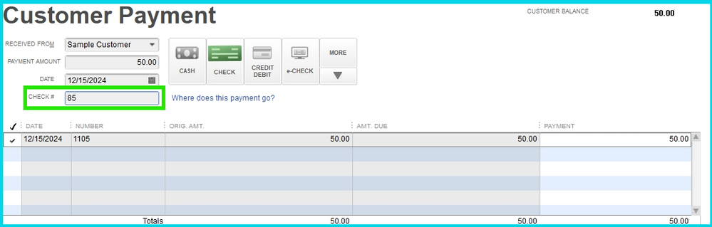 Customer Payment with check number (1).png