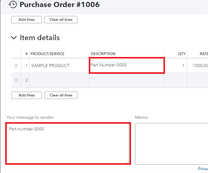 Part number on Description or message to vendor.png Part number on Description or message to vendor.png