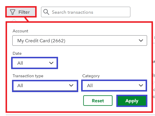 Filter the bank transactions page.png Filter the bank transactions page.png