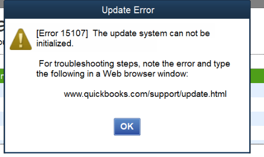 Unable to connect to Quickbook