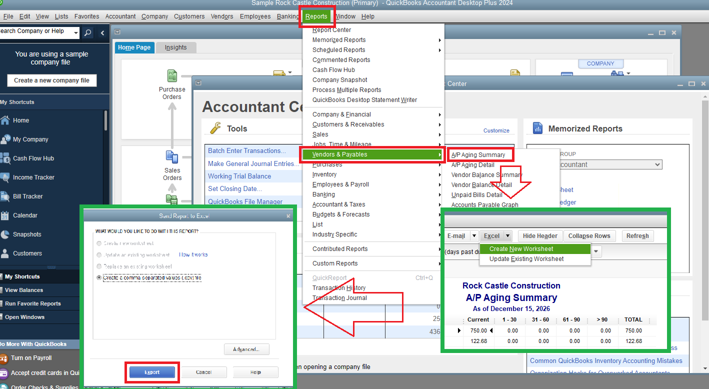 Solved: Vendor AP report filter | QuickBooks Community