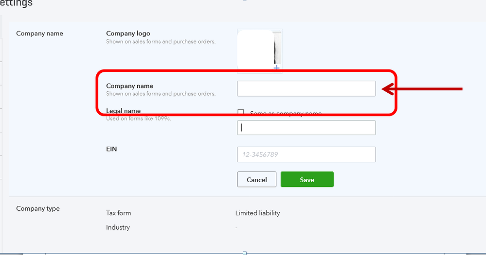 How Can I Change The Name Of The Company