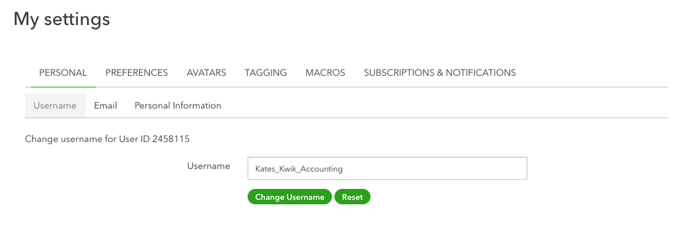 Set Username My Settings QBO Community.png