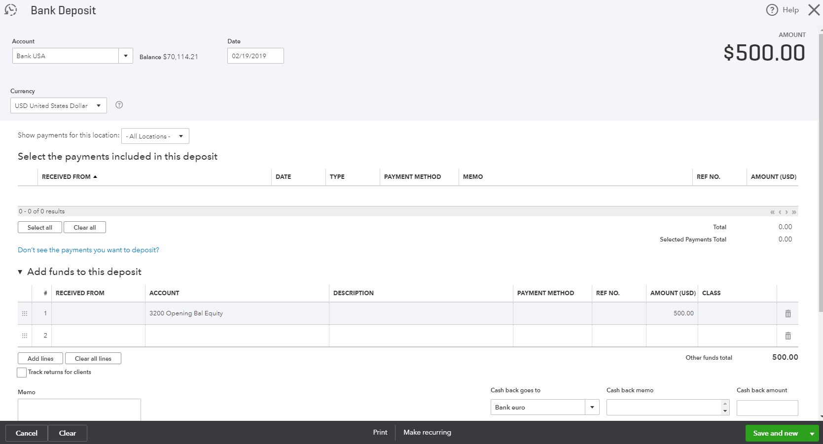 quickbooks online bank reconciliation beginning balance doesn t match