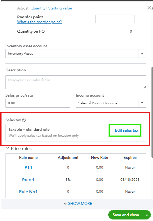 Sales tax edit settings on item.png