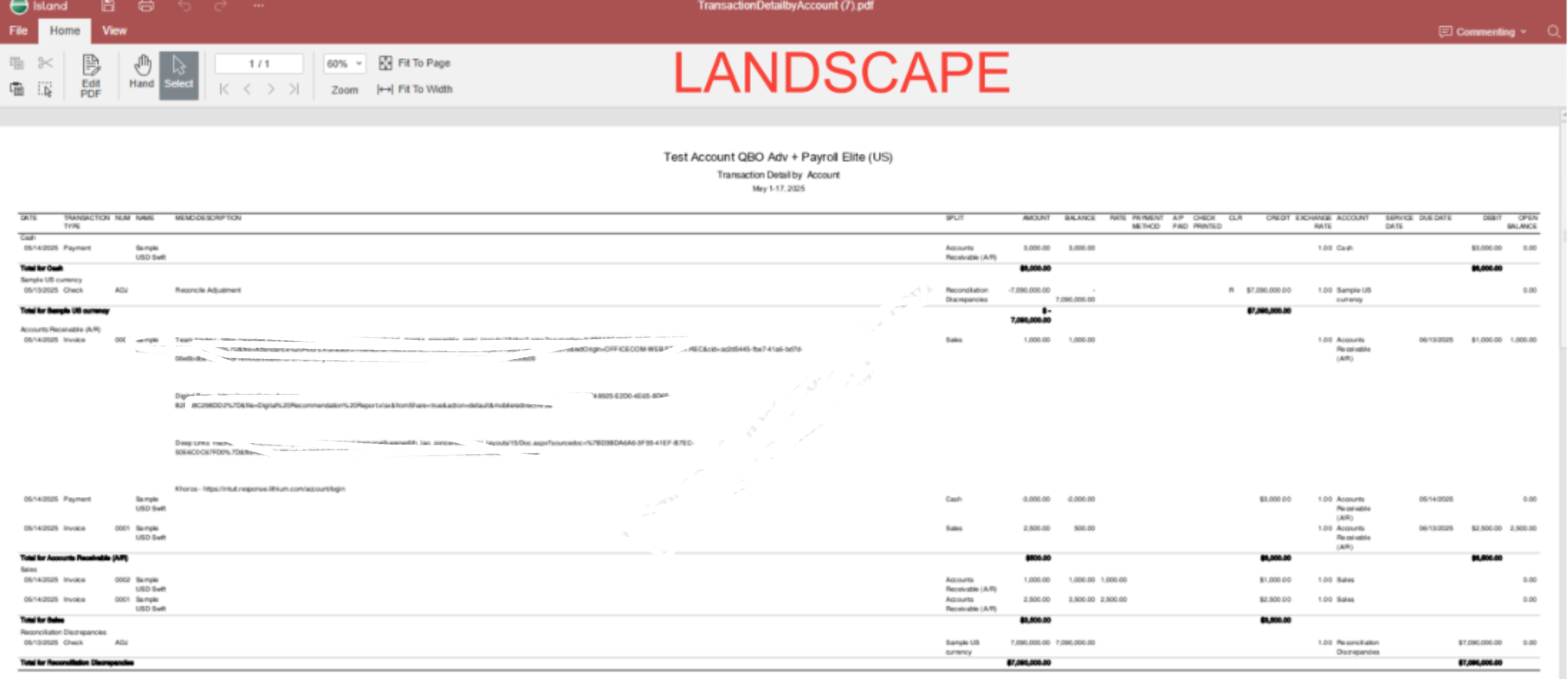 Printing Reports | QuickBooks Community