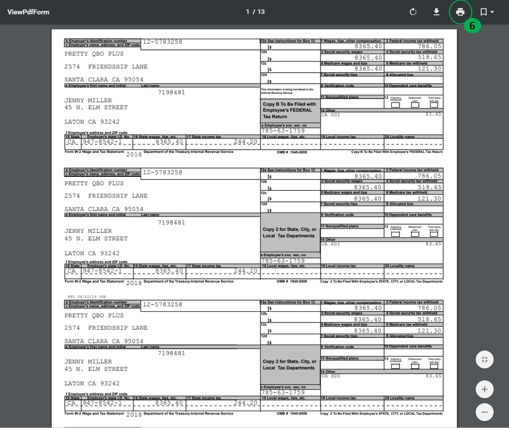 How To Create Our W2 File To Submit Electronically On State Web Site?