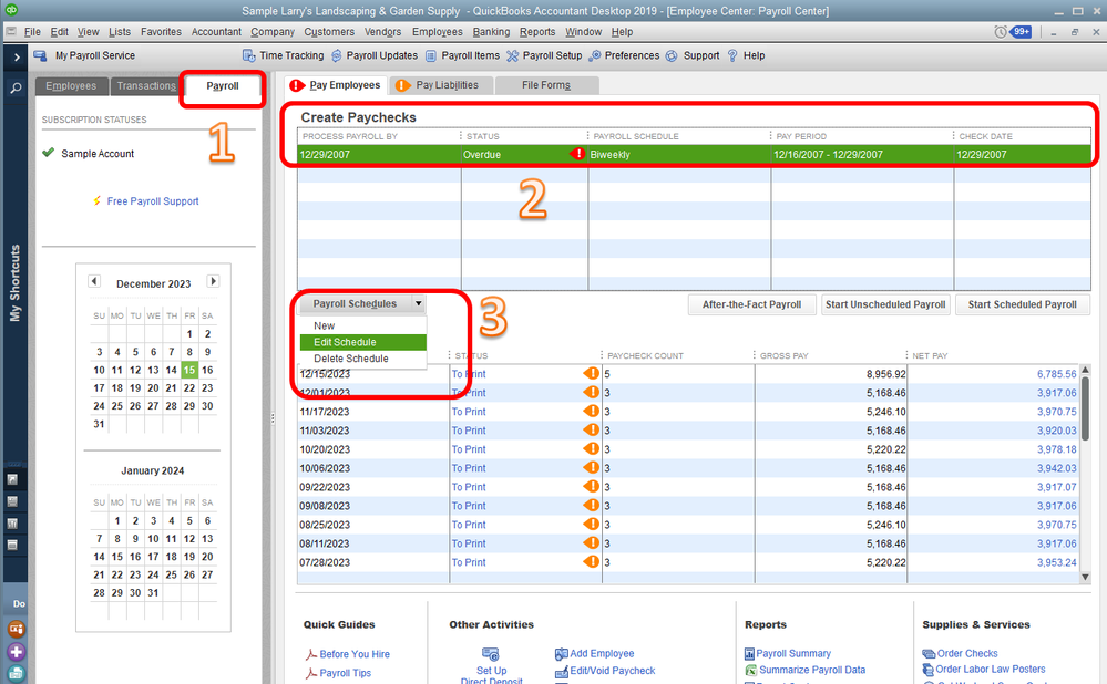 Solved: QuickBooks Pro 2019 Desktop Payroll