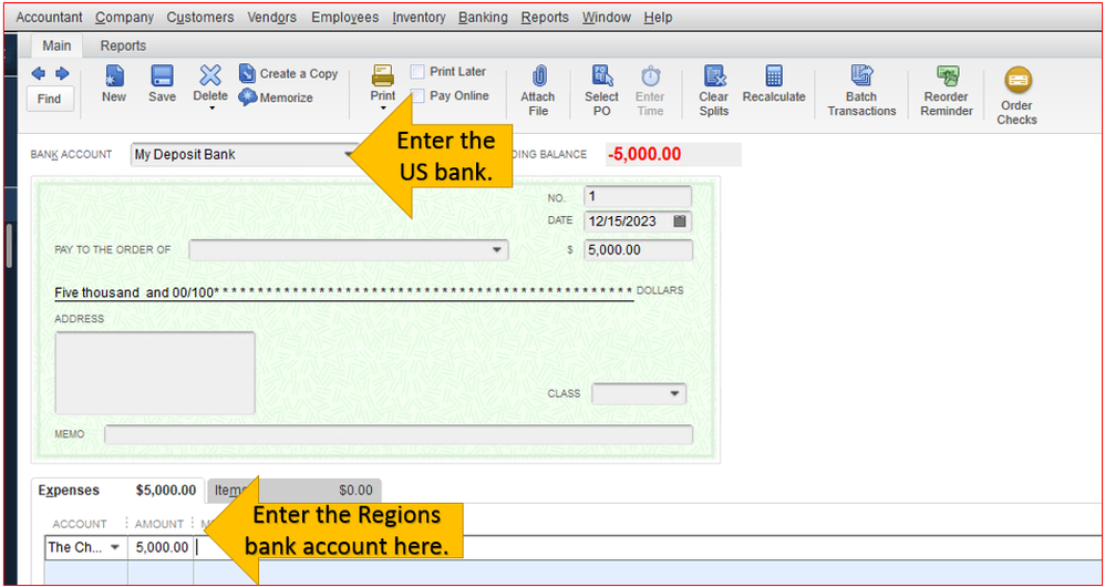 Transferring Funds Between Different Banks