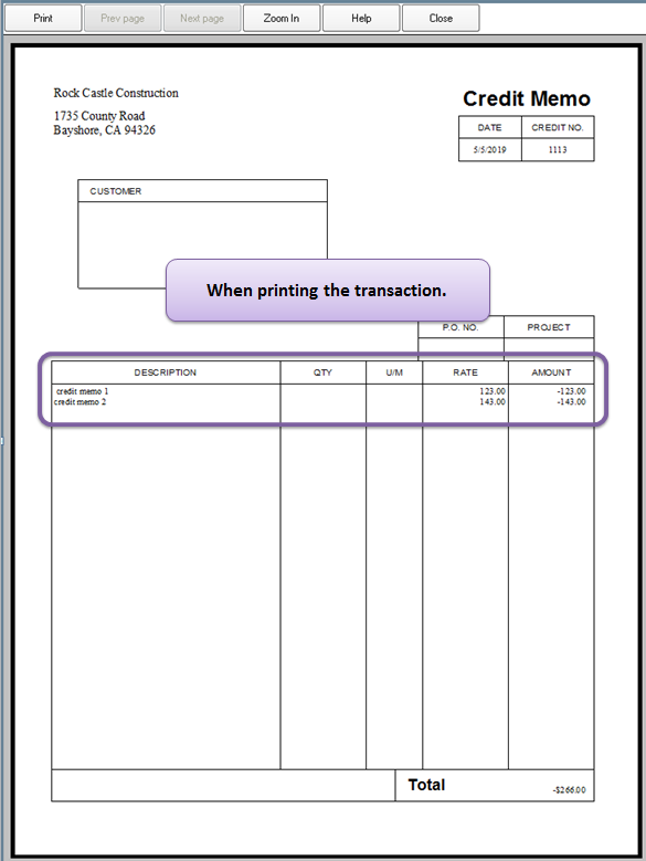 b3 printing the credit memo.PNG