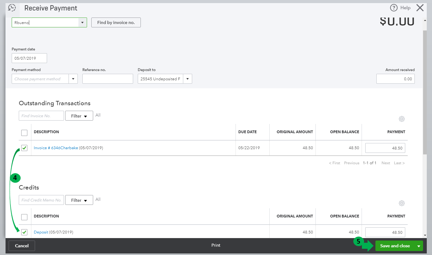 Solved Clearing old accounts receivable activity