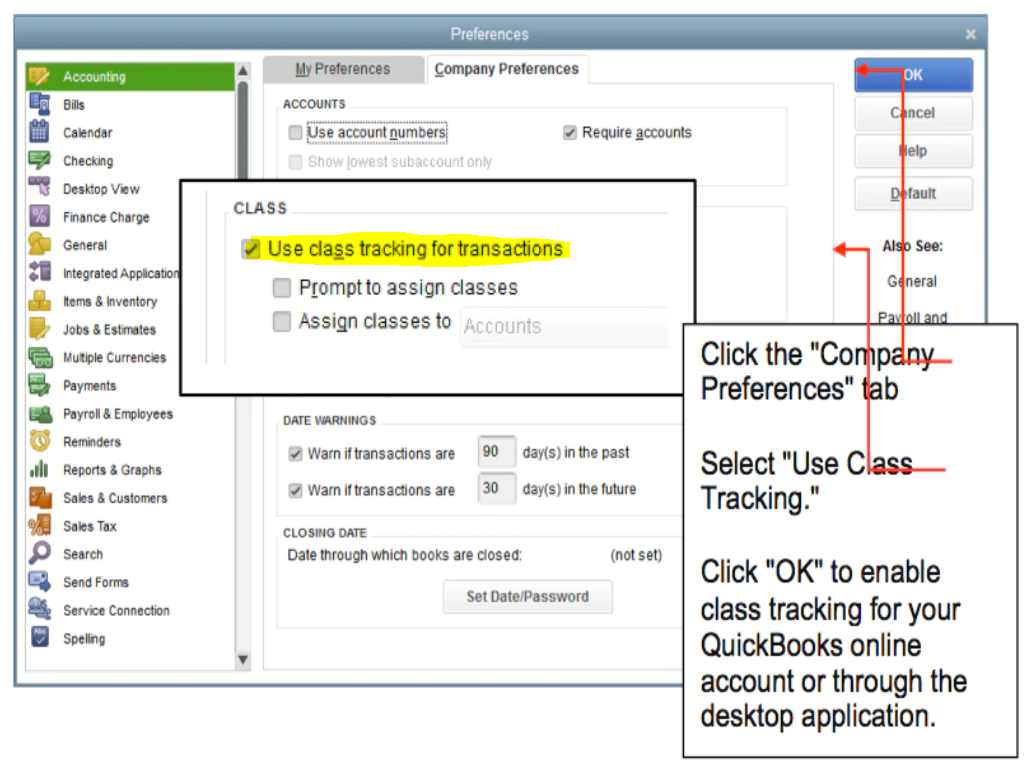 Vendor and customer type filter