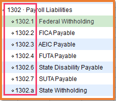 Solved: Chart of Account numbering: Can I add decimal poin