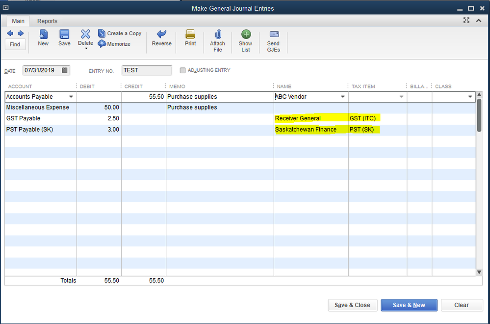 Tax entries in a General Journal Entry.PNG Tax entries in a General Journal Entry.PNG