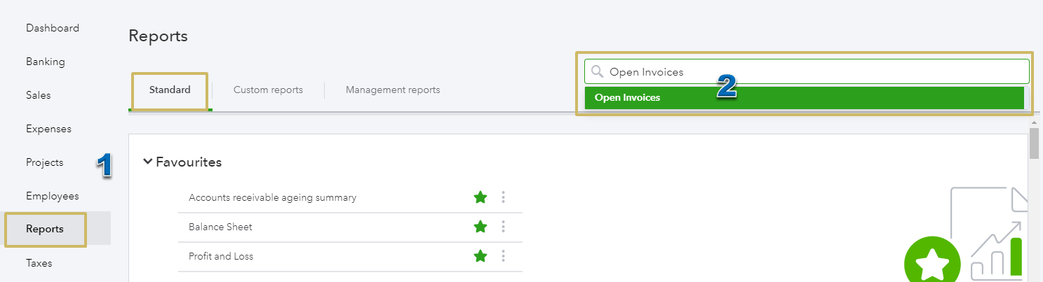 Solved Open Invoice Report QuickBooks Munity