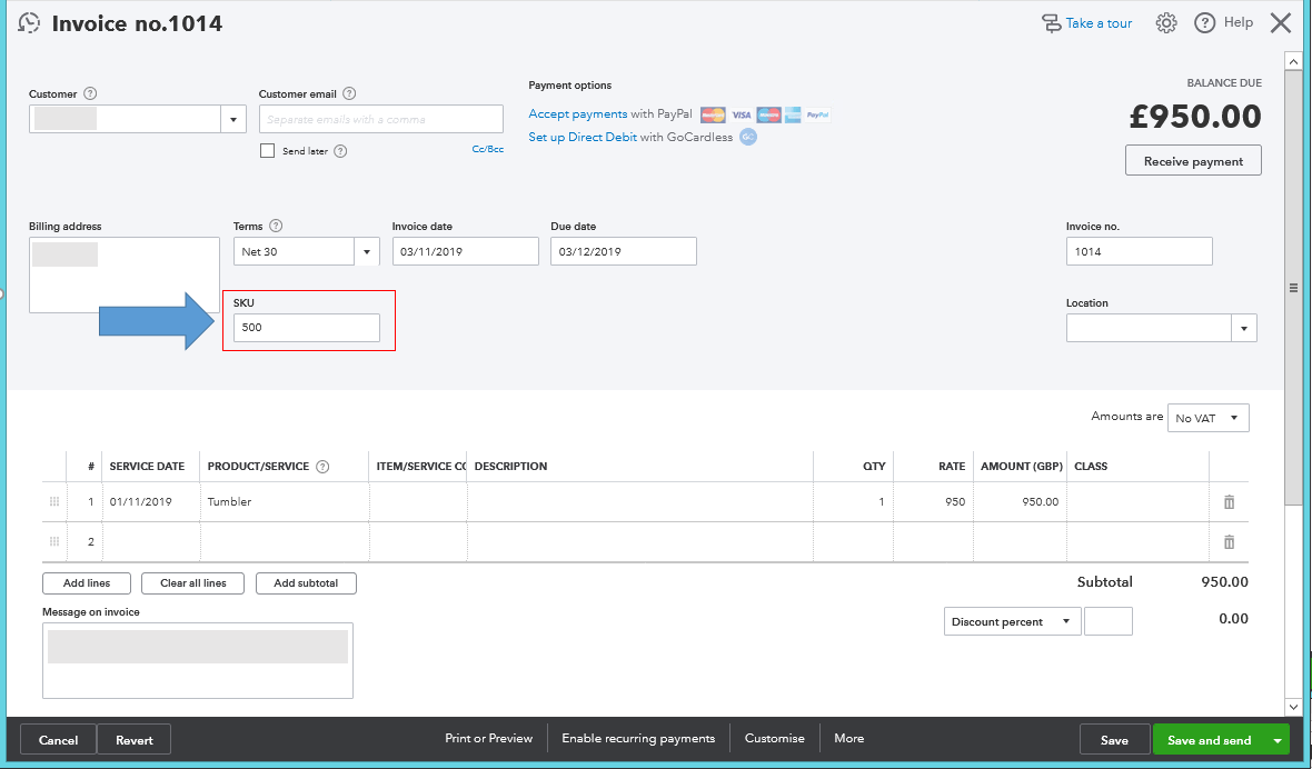 Customised Delivery Notes QuickBooks Community
