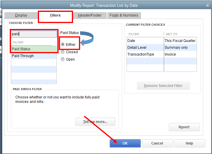 How Can We Create Invoice Reports To Sort By Date In Quickbooks Desktop Pro 2017