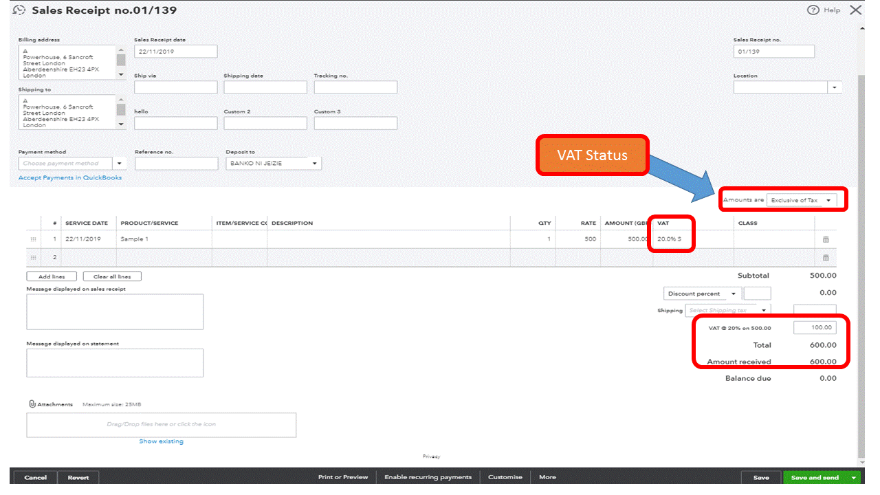 Solved: Can I adjust the vat status of a transaction in reconciled ...