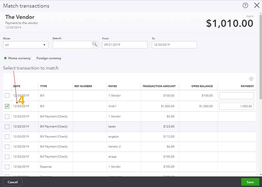 Solved: How to record a bank transaction fee incurred because of ...