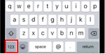 Keyboard ios tap 123.PNG