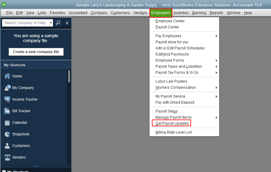 After updating my Desktop 2019, why did it stop calculating payroll taxes?