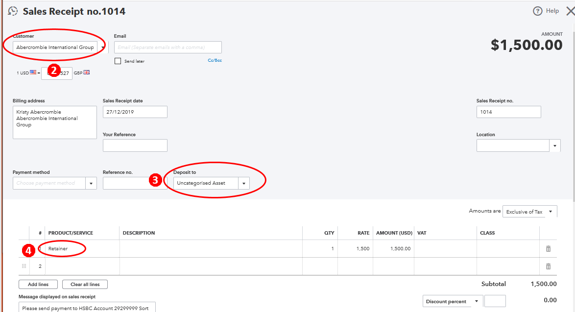 Solved How do I add retention to an invoice? this retention is in