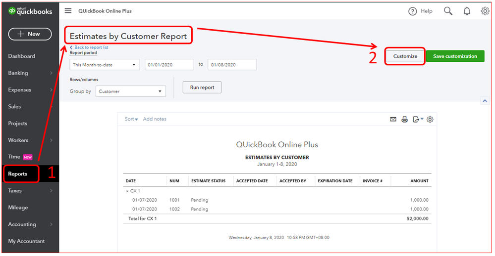 customize estimates by customer1.PNG