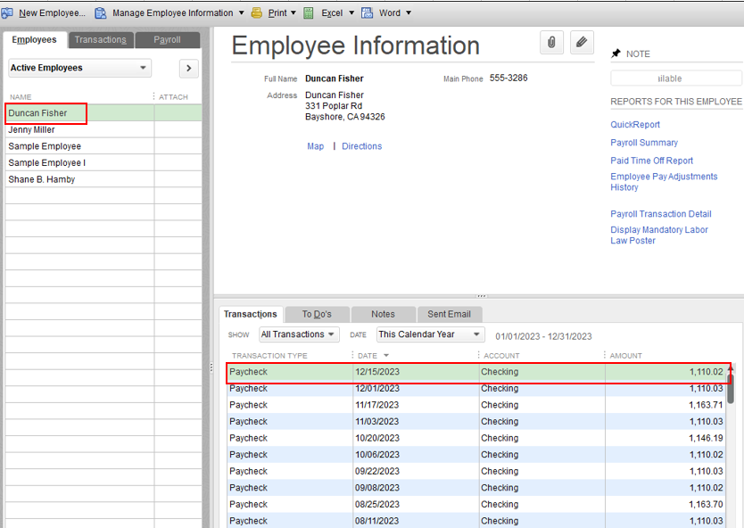 How to delete a CREATE PAYCHECK from schedule? It shows it is overdue