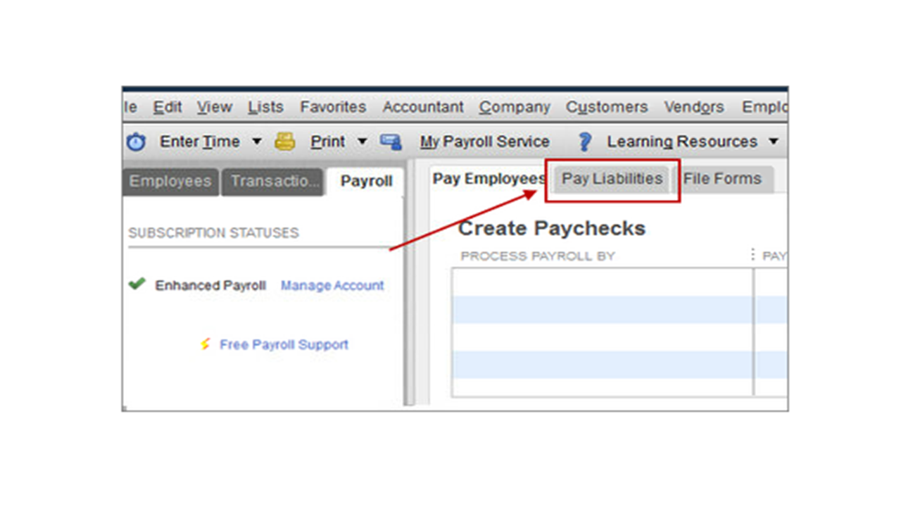 How do I update new EFTPS password in QB 2020 but QB instructions aren