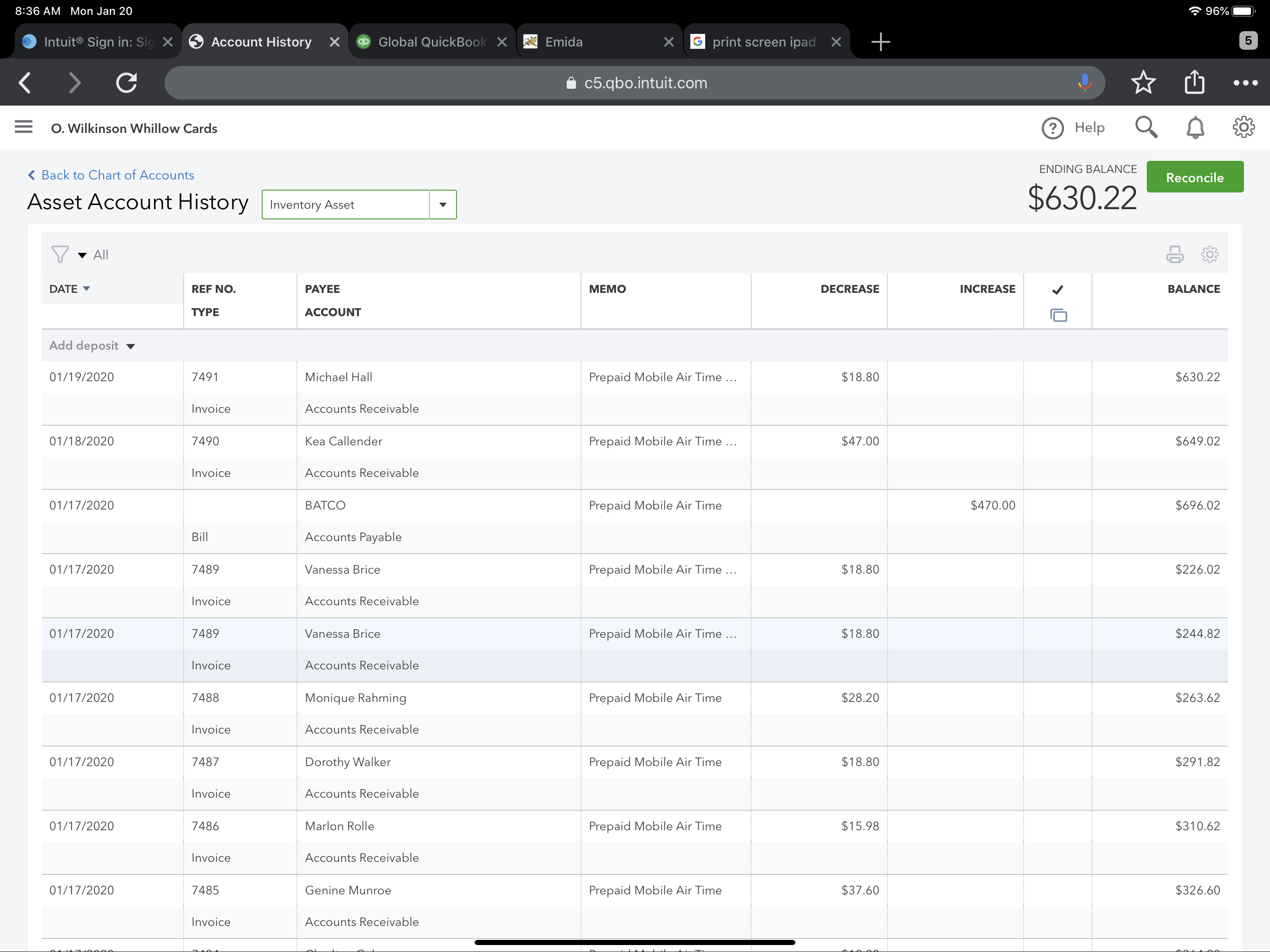 Solved: Invoices And Purchase Orders Are Not Decreasing Or Increasing 