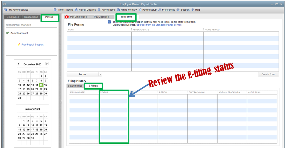 e filing status.PNG