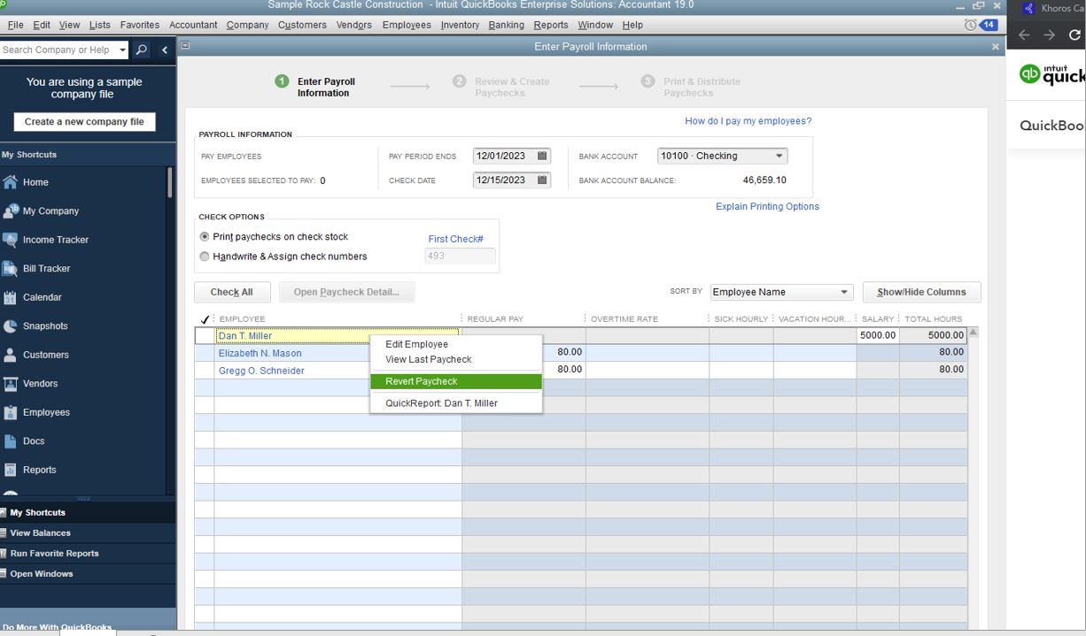 Solved Other Payroll Items not calculating userdefined payroll item