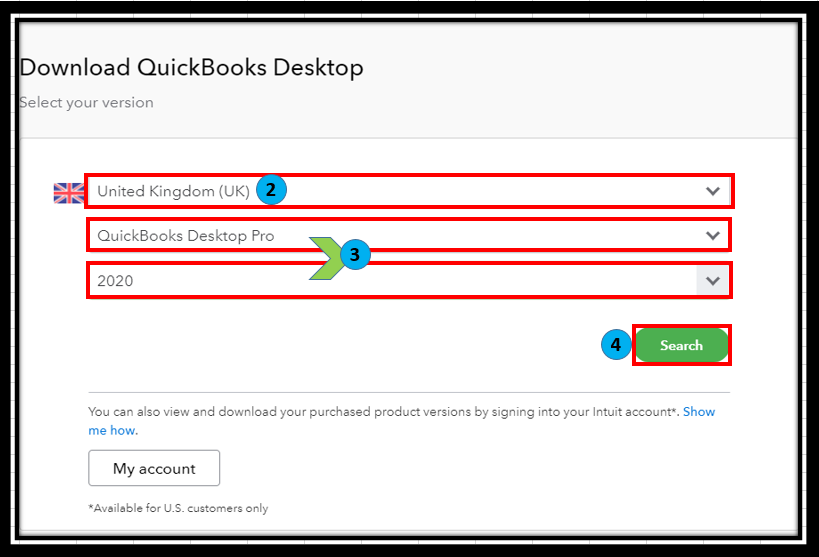 Download already purchased quickbooks 2018