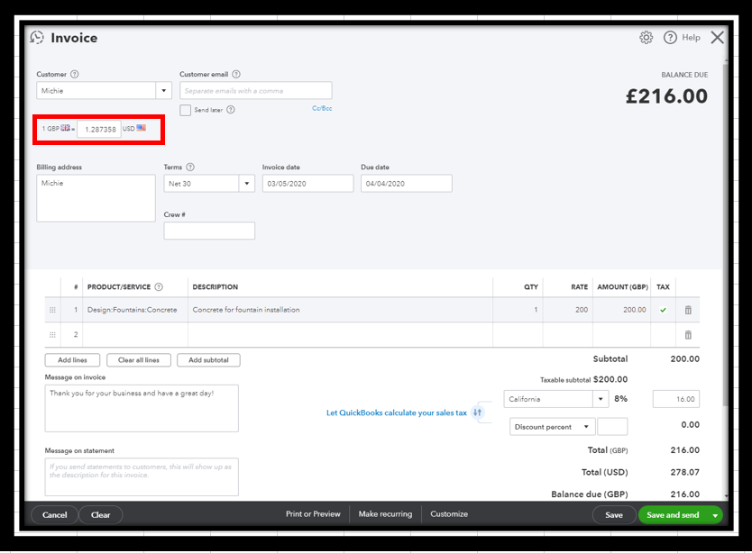 how-do-i-change-the-currency-on-my-invoice-from-usd-to-gbp-i-am-a-us