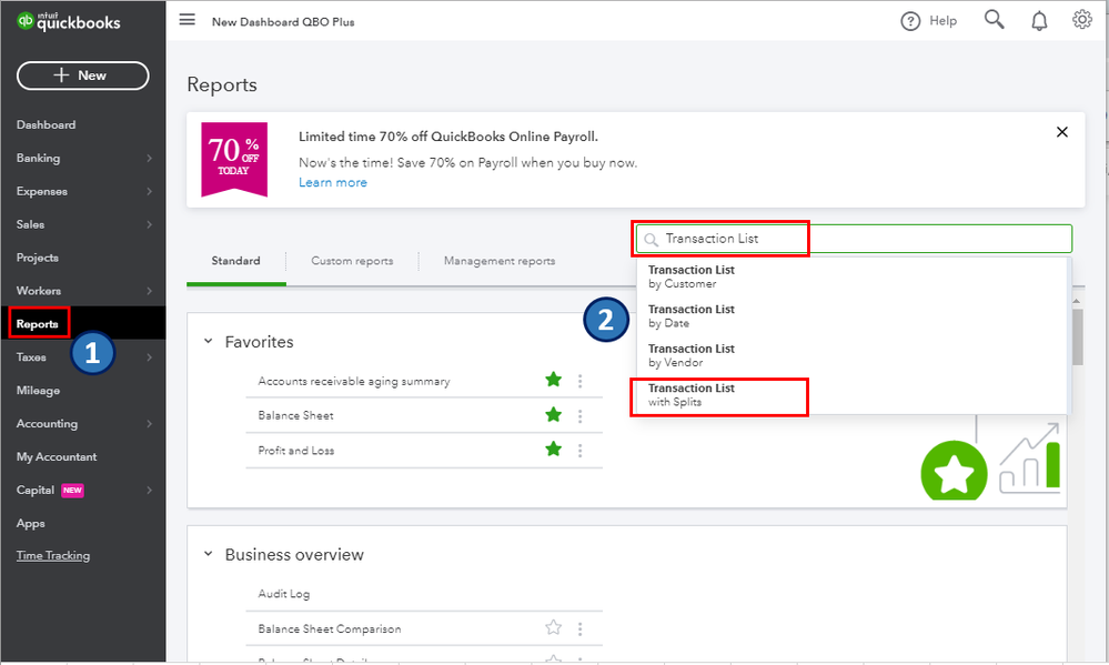 42 QBO Transaction with Splits.PNG