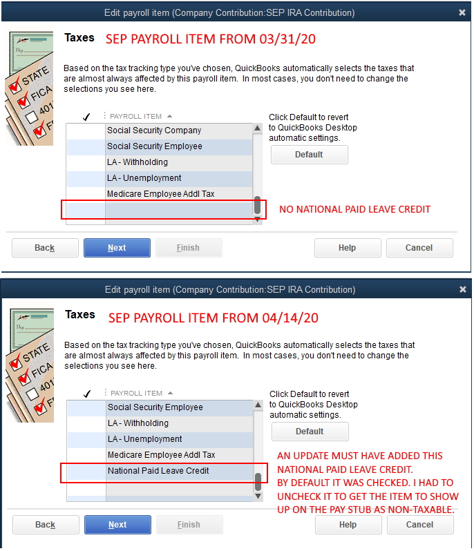 pay-stub-non-taxable-company-item-changed-to-taxable-company-item