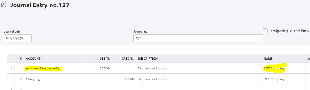 Payment of AP with JE.PNG