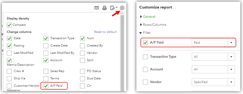 AR filter and customizing the report.PNG