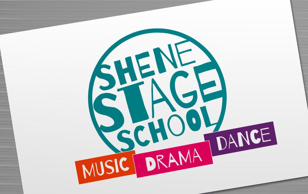 Coherent Creative's logo design for Shene Stage School