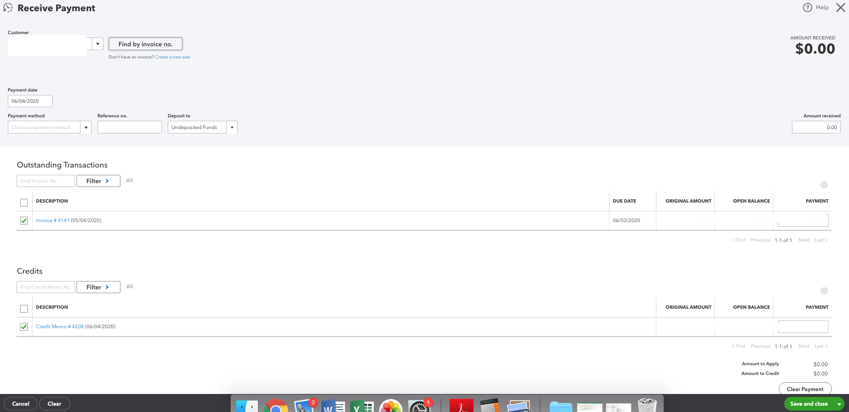 Solved Question on correctly applying a refund using credit memos credit memo showing