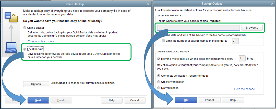 How to I transfer from QB Desktop Pro 2012 to QB Online?