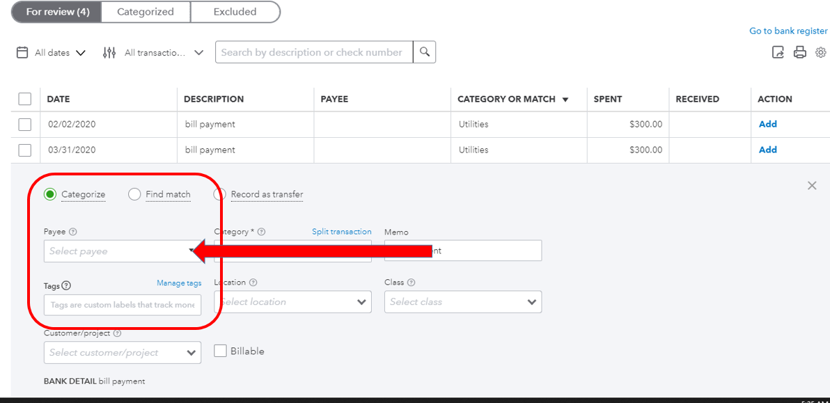 Quickbooks Online Bill Pay Options