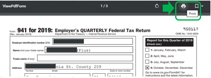 form 941 for Free Printable 941 Form For 2021