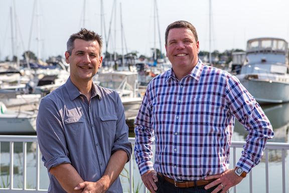 Diggi Thomson (left) and Gene Tiernan (right)